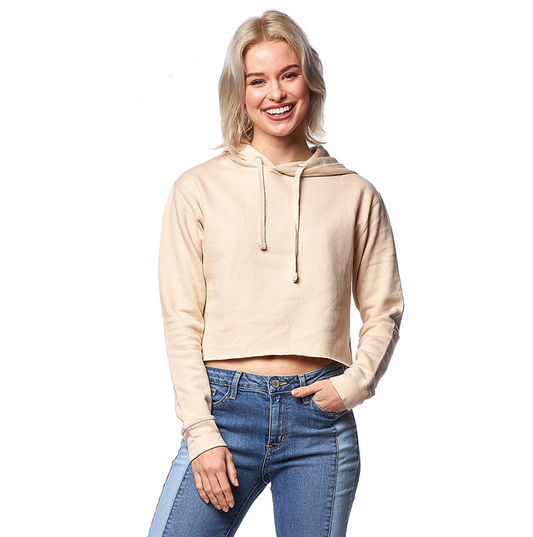 WOMENS CROP FLEECE  HOODIE4150